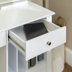 48-inch Computer Storage Desk - White
