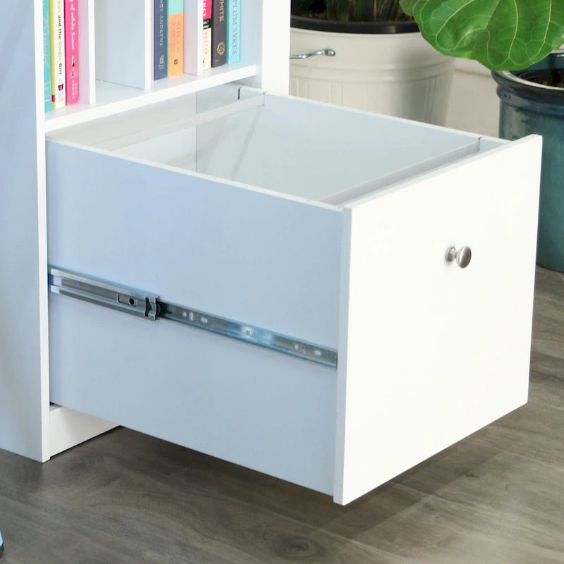 48-inch Computer Storage Desk - White