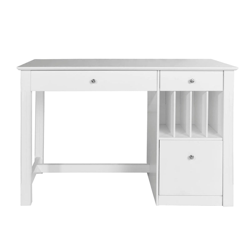 48-inch Computer Storage Desk - White