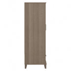 Tall Storage Cabinet with Doors and Drawer
