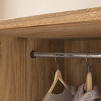 Tall Storage Cabinet with Doors and Drawer