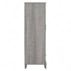 Tall Storage Cabinet with Doors and Drawer
