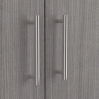 Tall Storage Cabinet with Doors and Drawer
