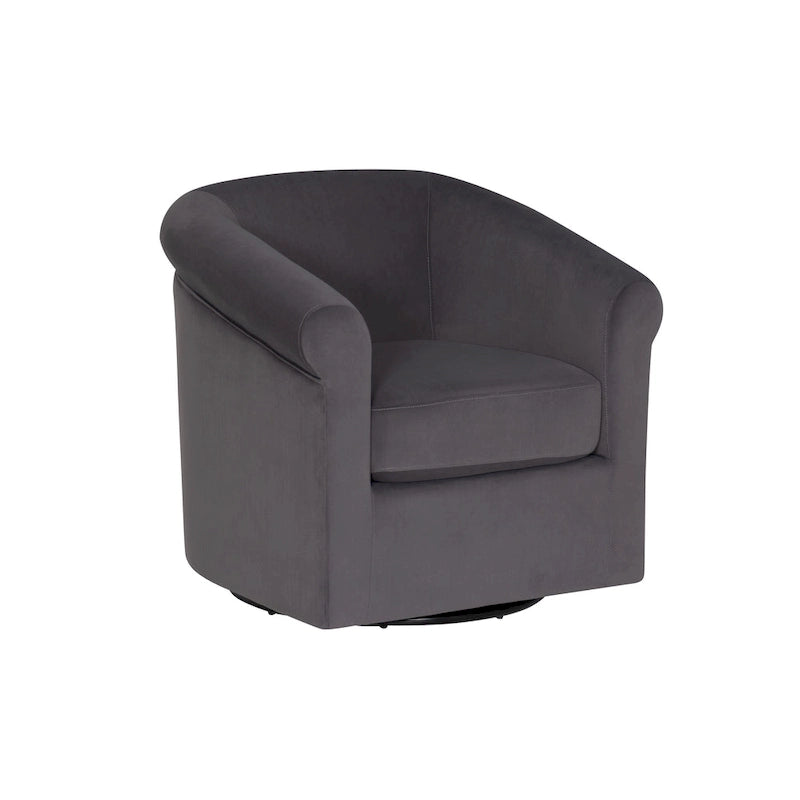 Velvet Swivel Chair