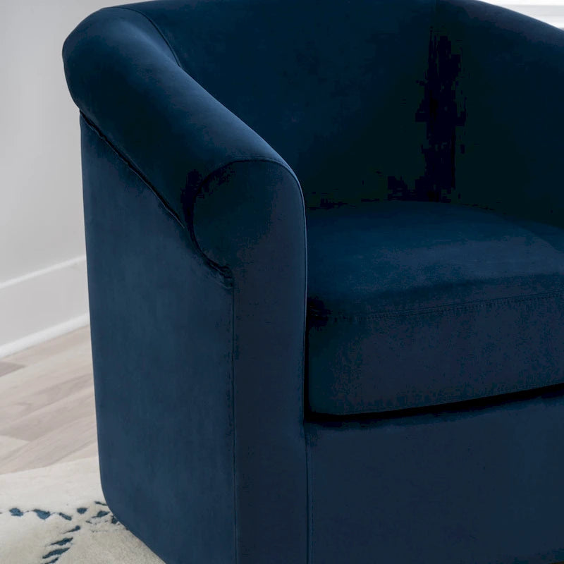 Velvet Swivel Chair