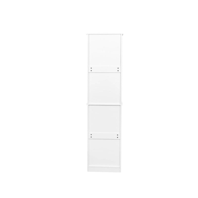 Laundry Cabinet With Doors And 1 Drawer,Tilt-Out Laundr Hamper,Adjustable Shelf, Linen Cabinet