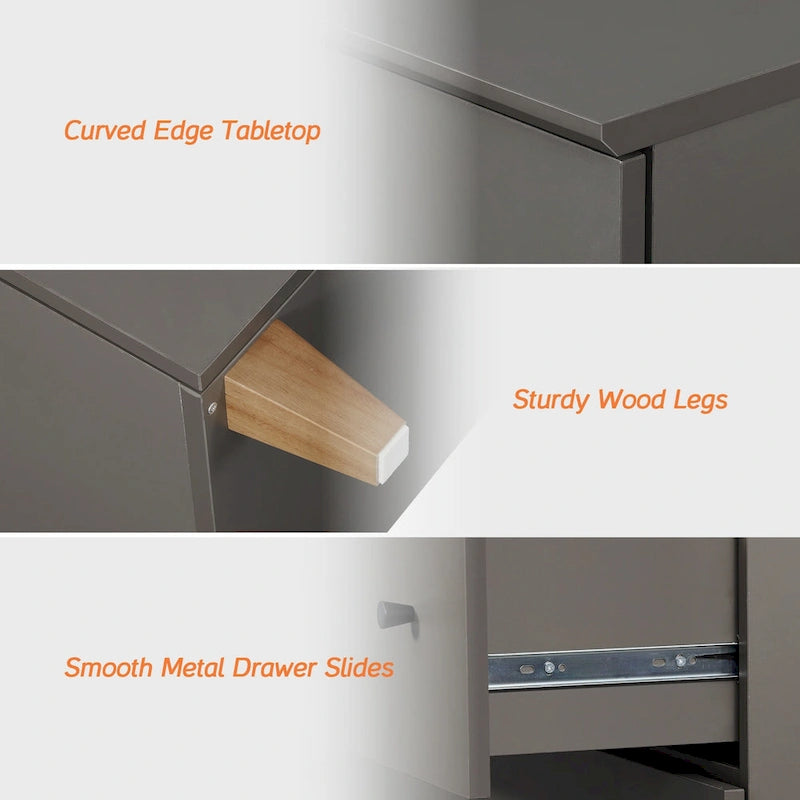 3-in-1 Dresser Chests with 8 Drawers and 2 Doors for Bedroom