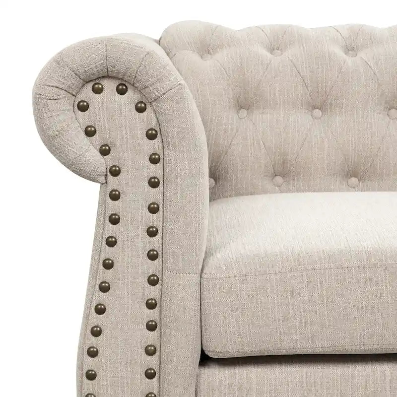 Chesterfield Tufted Velvet Sofa