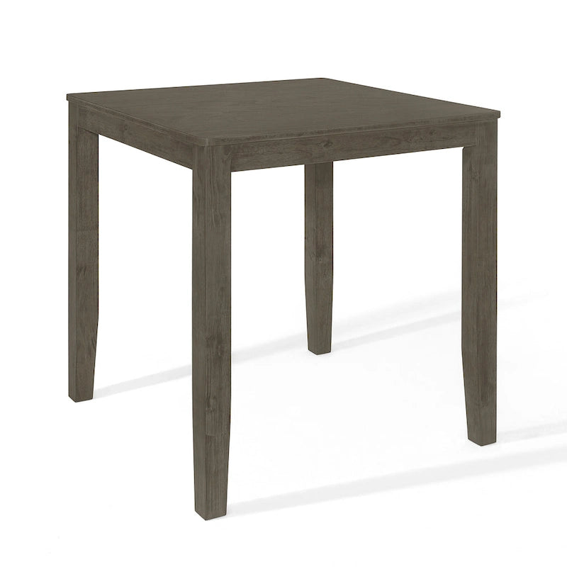 Simple Classy Square Counter Height Dining Table - Grey