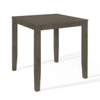 Simple Classy Square Counter Height Dining Table - Grey