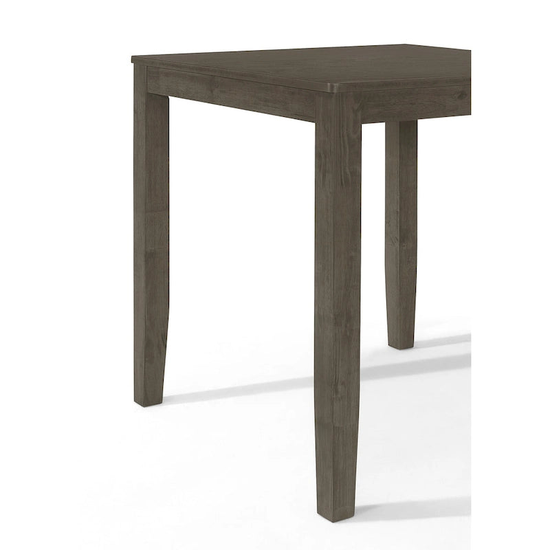 Simple Classy Square Counter Height Dining Table - Grey