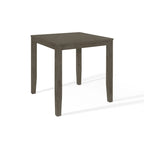 Simple Classy Square Counter Height Dining Table - Grey