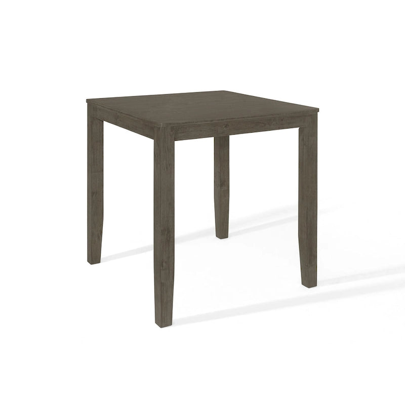 Simple Classy Square Counter Height Dining Table - Grey