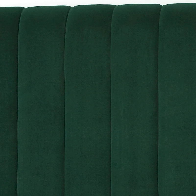 Channel-tufted Queen Bed
