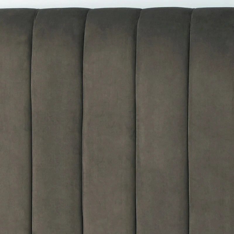 Channel-tufted Queen Bed