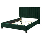 Channel-tufted Queen Bed