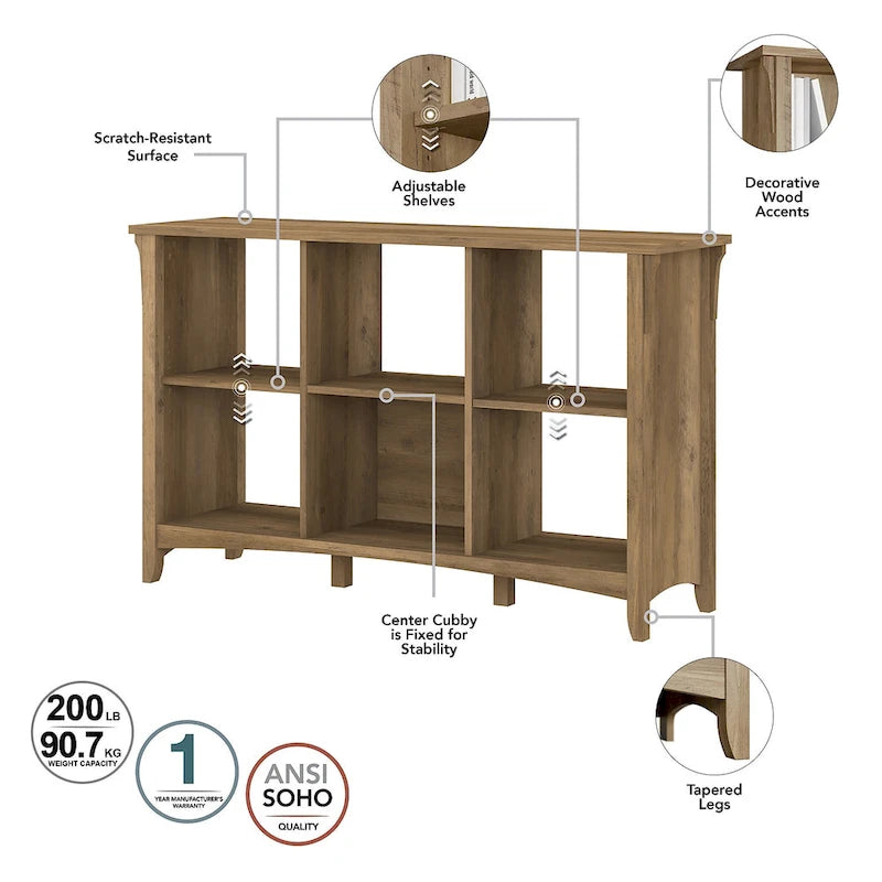 6 Cube Organizer