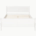 Full Queen Twin Size Wood Platform Bed