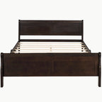 Full Queen Twin Size Wood Platform Bed