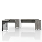 Farmhouse 61-inch L-shape Desk