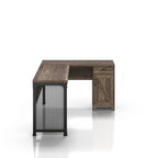 Farmhouse 61-inch L-shape Desk