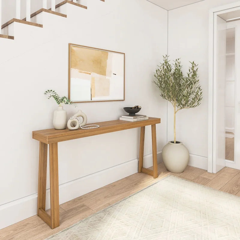 Classic Solid Wood Console Table - 66