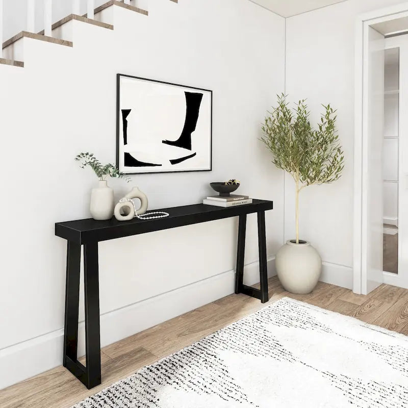 Classic Solid Wood Console Table - 66