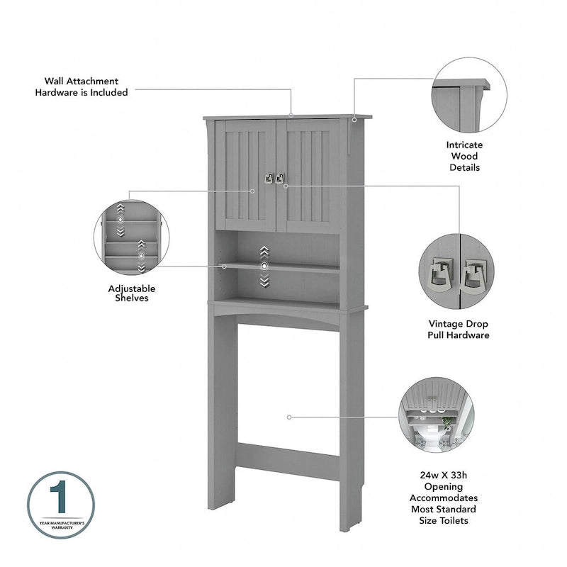 Over The Toilet Storage Cabinet