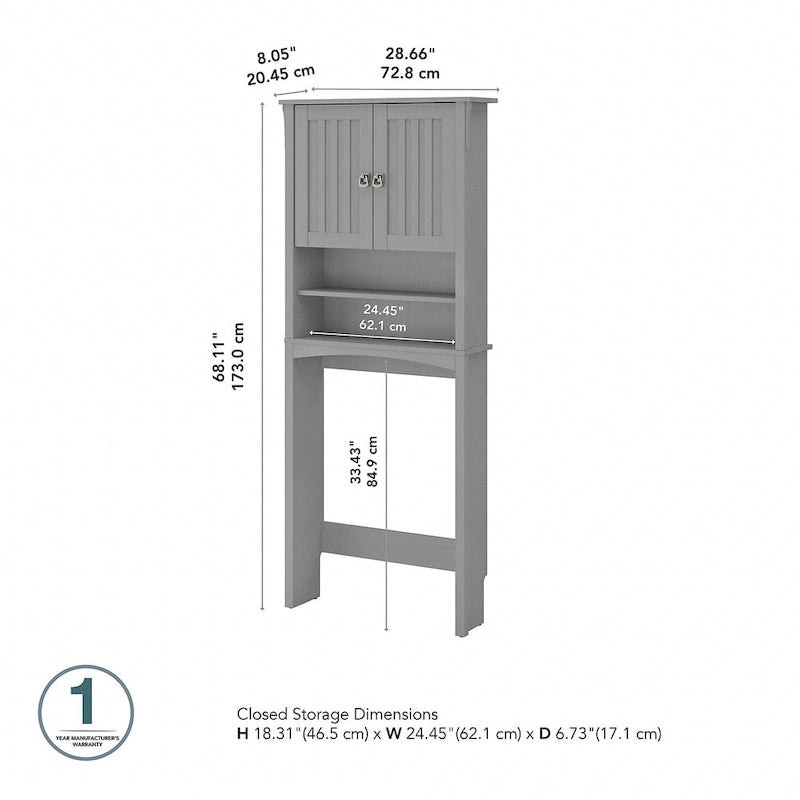 Over The Toilet Storage Cabinet