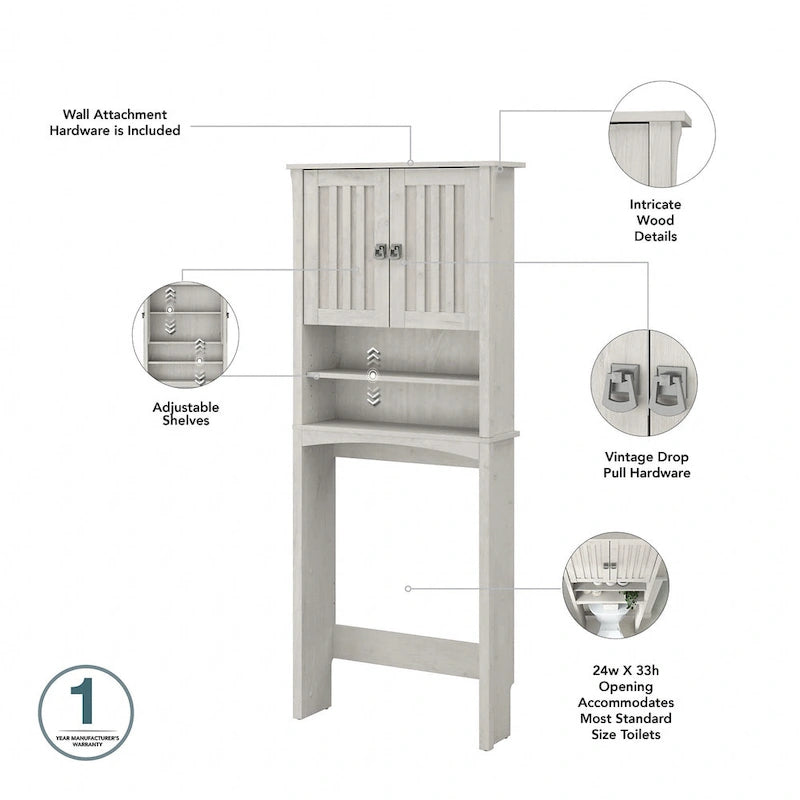 Over The Toilet Storage Cabinet