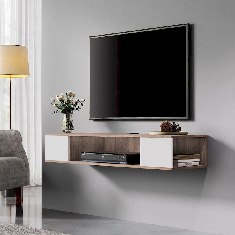 Floating TV Stand Entertainment Center Media Console TV Shelf - 39.4