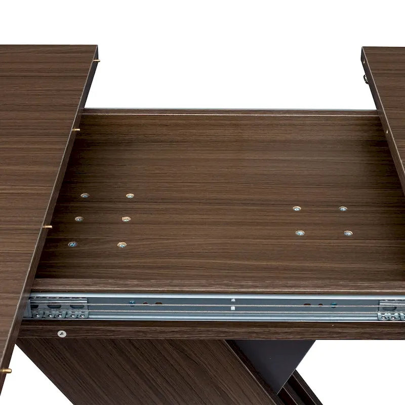 Multifunctional Extendable Console Table Rectangular Functional Dining Table