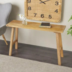 Mango Wood Handmade Traditional Home Bench - Brown